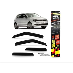 Calha De Chuva Defletor Polo Hatch 02/15 4p Original Tg Poli