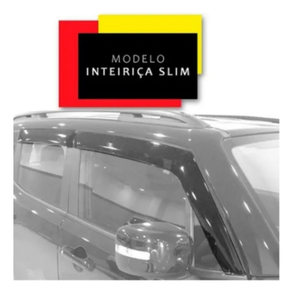 Calha Chuva Defletor Jeep Renegade 15 16 17 18 19 20 4p Tg · foto 2