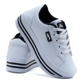 Tênis feminino adulto lançamento 2023! plataforma casual leve e confortável em Oferta na Shopee