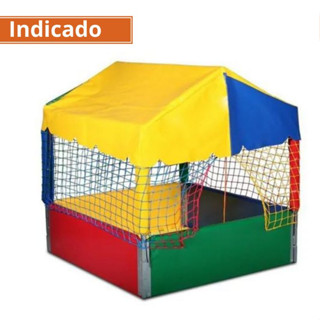 PISCINA DE BOLINHA 1.00x1.00 + 100 BOLINHAS COLORIDAS PARA MENINOS E GAROTAS DE TODAS AS IDADES BRINCAREM