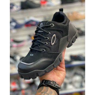 Bota OKLY Couro Legitimo HALFTRACK LOW