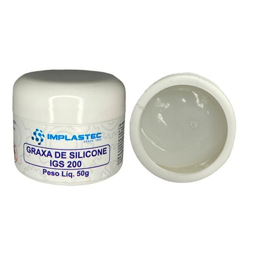 Graxa de Silicone Implastec Pote 50g - Graxa Silicone Dielétrica em Oferta na Shopee