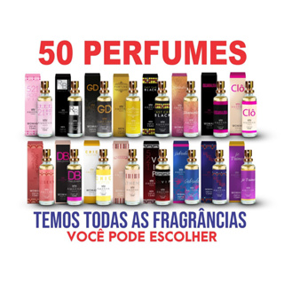 50 Perfumes Amakha Paris 15ml, Apenas HOJE