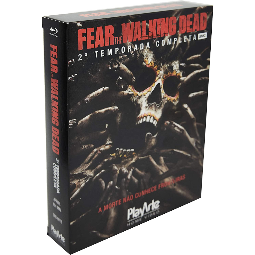 Dvd Fear The Walking Dead 2ª Temporada 4 Discos Novo Lacrado