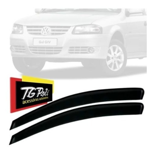 Calha Chuva Defletor Gol/parati Gii/giii/g4 95/14 2p Tg Poli