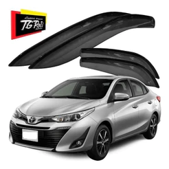 Calha De Chuva Toyota Yaris Sedan 18 19 20 4p Origi