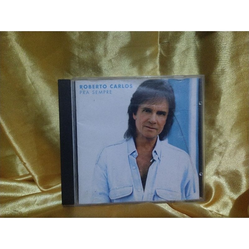 Cd Roberto Carlos ( com nome escrito na mídia)