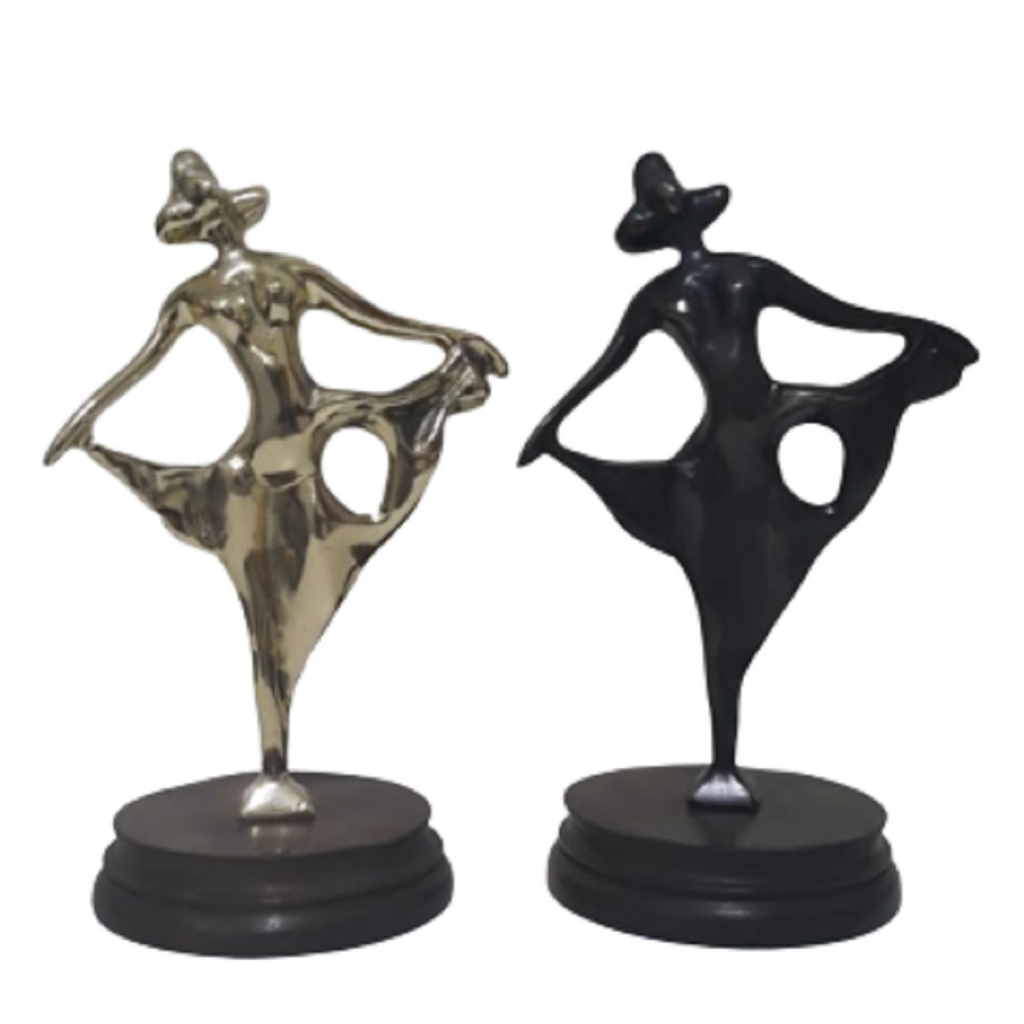 Estatuetas Em Bronze Bailarinas Obra De Arte Maravilhosas