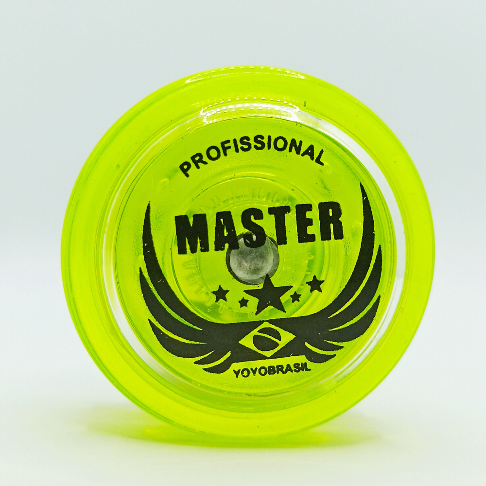 Yoyo Profissional Master YOYOBRASIL ioio premium com eixo fixo + 3 cordas