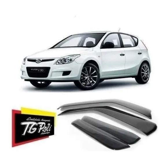 Calha Chuva Defletor Hyundai I30 Hatch 09 10 11 12 Original