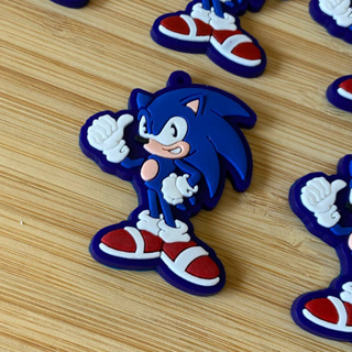 Aplique Emborrachado Sonic 4,0 cm 10 unidades100100 em Oferta na Shopee