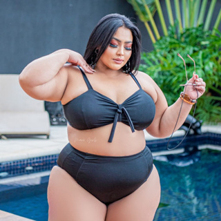 Biquini Plus Size Hot Pant Levanta Bumbum Modelo 2 em 1 Forrado em Oferta na Shopee