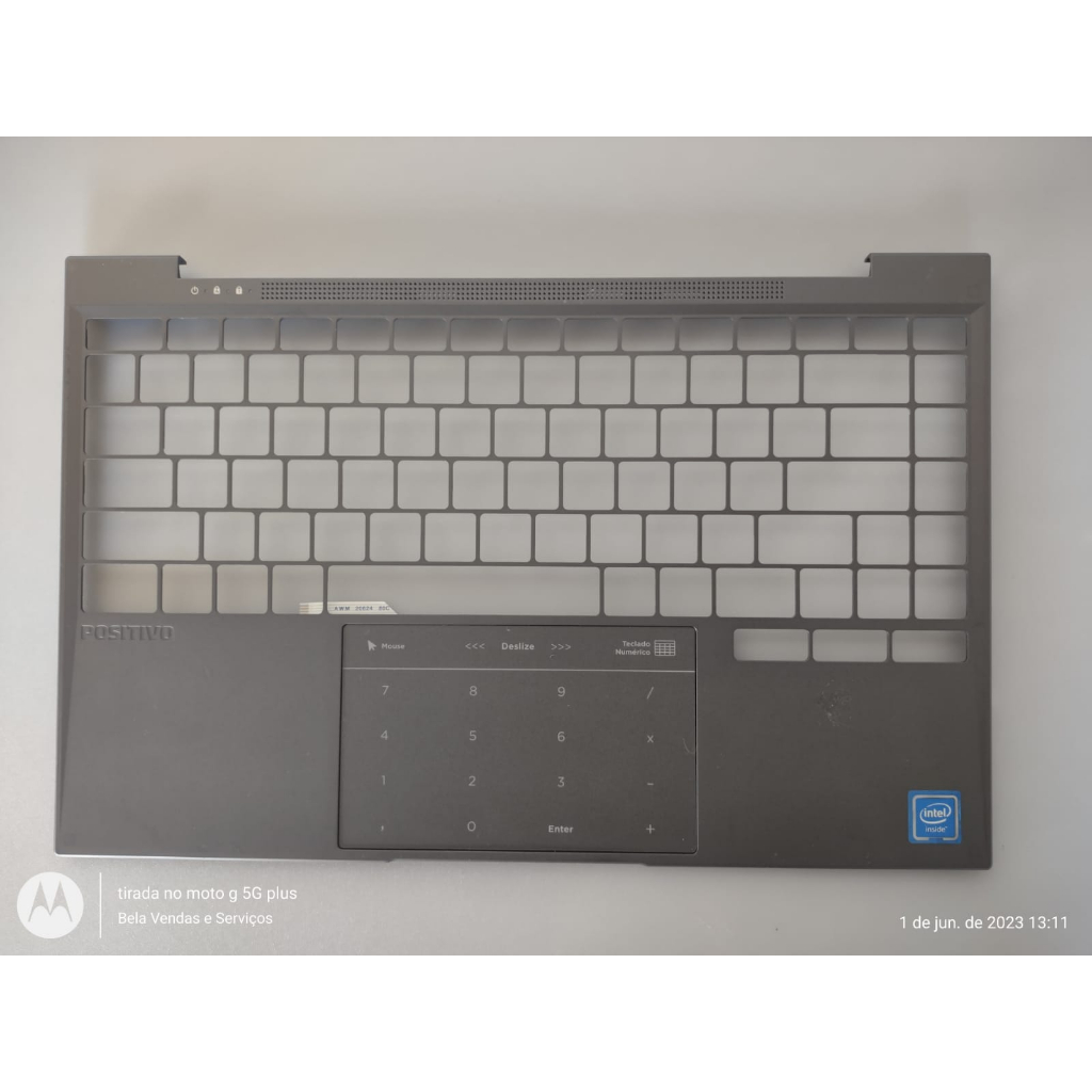 Base Teclado+touch + Teclado Número Com Flat Notebook Motion