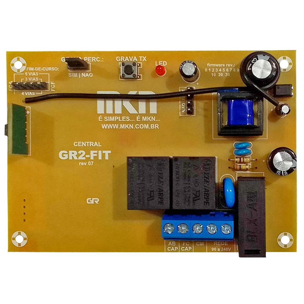 Central Placa de Portão Automático Mkn compativel Motor Garen Ppa Seg Gr2 Fit