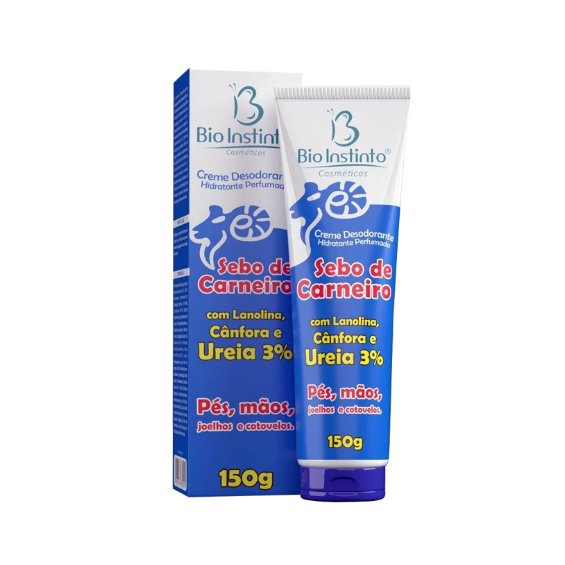 Hidratante Perfumado Sebo de Carneiro - Bio Instinto - 150g