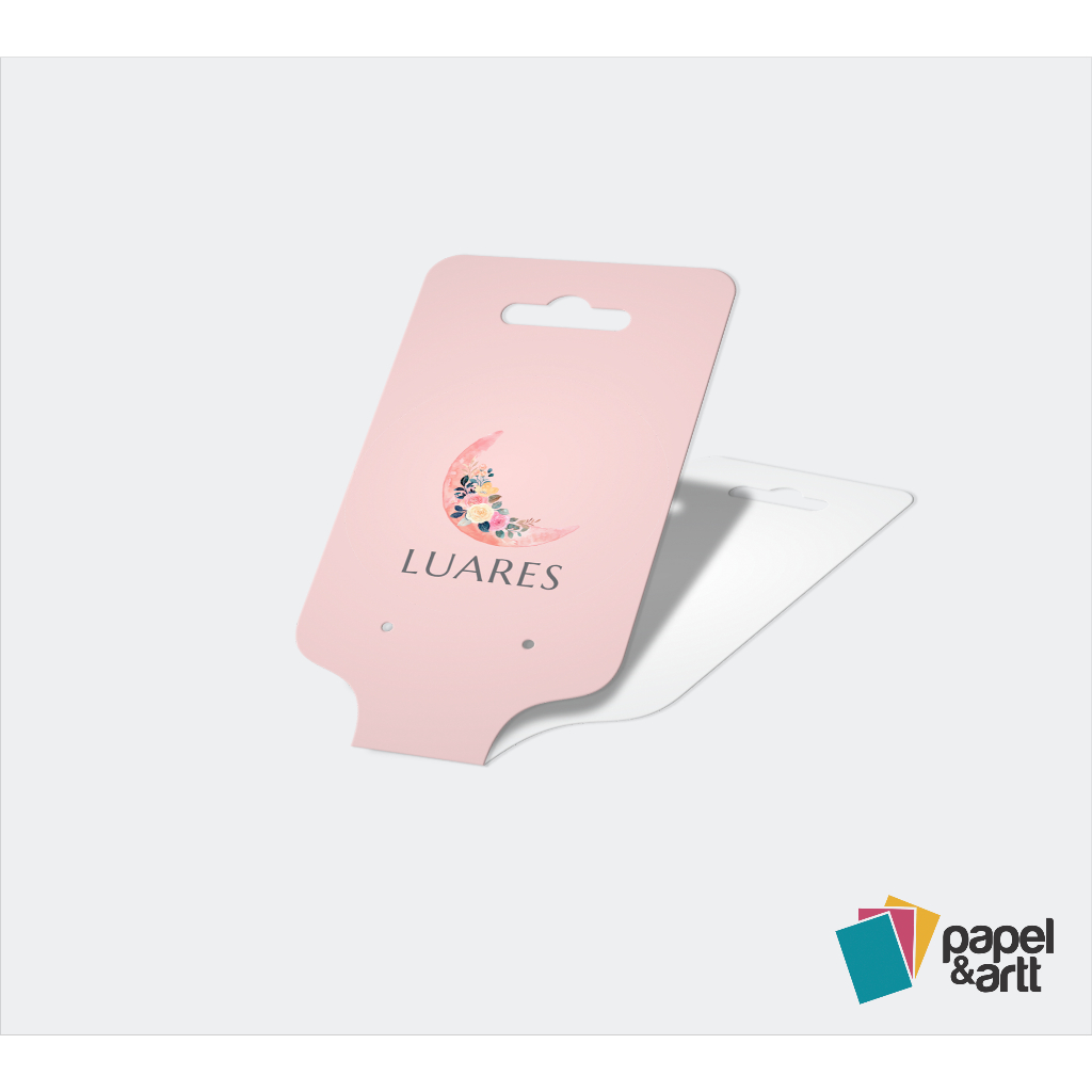 Tag Personalizada Para Brinco Colar Cartela para Bijuterias
