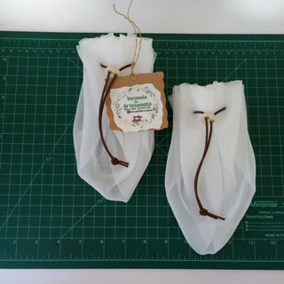 Kit 2 Coadores de Voal Voil Para Leites Vegetais, Sucos Verdes