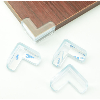 4 Protetores De Quina Silicone Quadrado Para Crianças E Bebes Proteção Anti-colisão Promoção