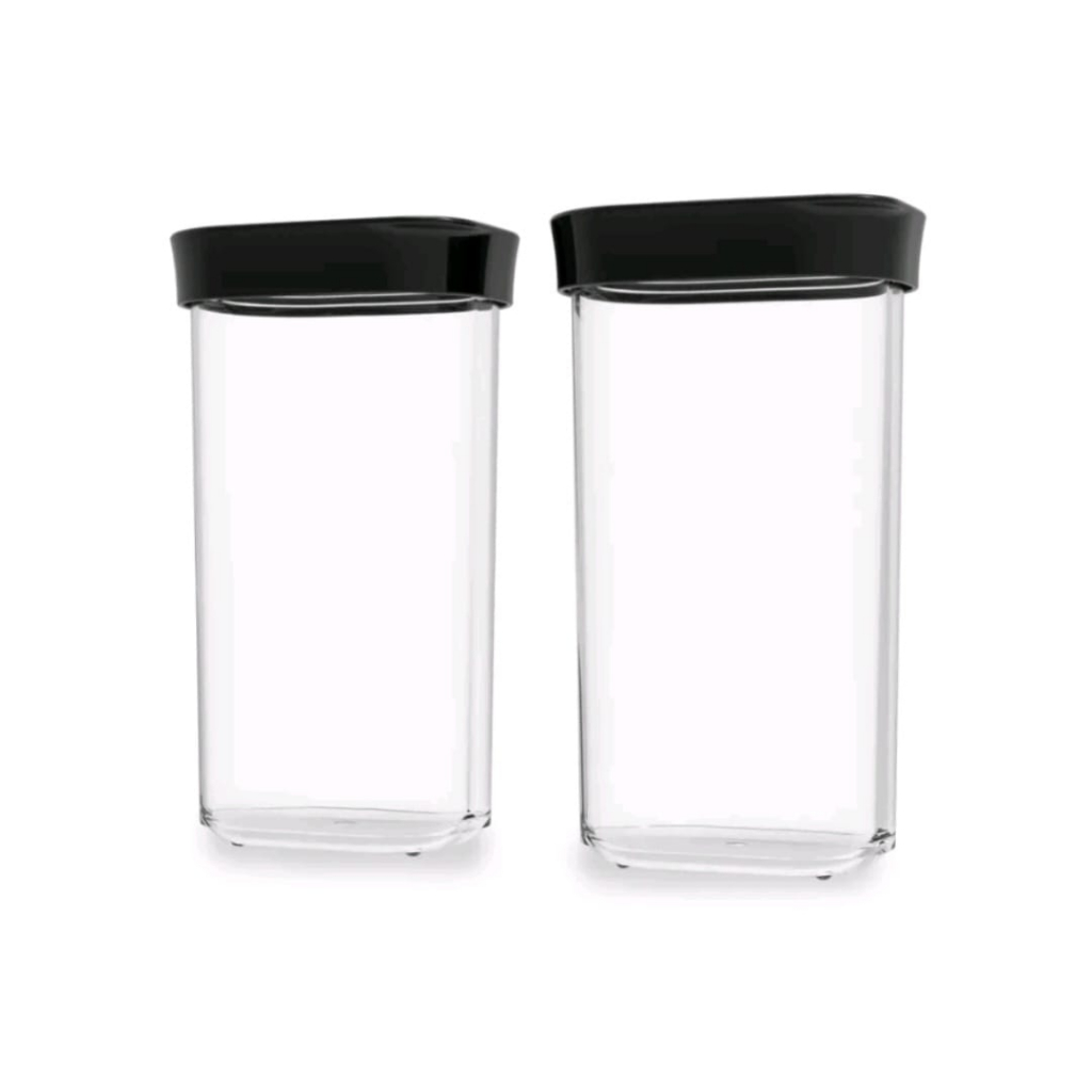 Conjunto de 2 Potes Herméticos em Acrílico 60 - 500ml