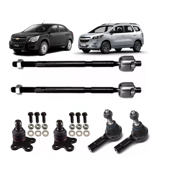 Braço Axial Terminal Direção Pivo  Gm Spin - Cobalt - Sonic - Onix - prisma 2012 A 2016