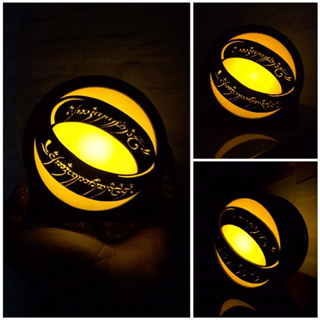 Luminária O Senhor dos Anéis - The Lord of the Rings - Anéis do Poder em Oferta na Shopee