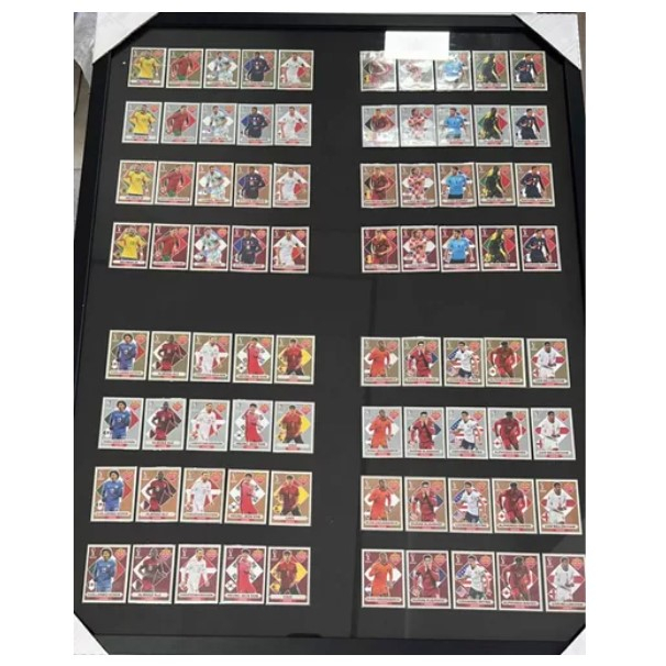 Kit Completo 80 Figurinhas Legends Panini - Álbum Copa Mundo Fifa Qatar 2022