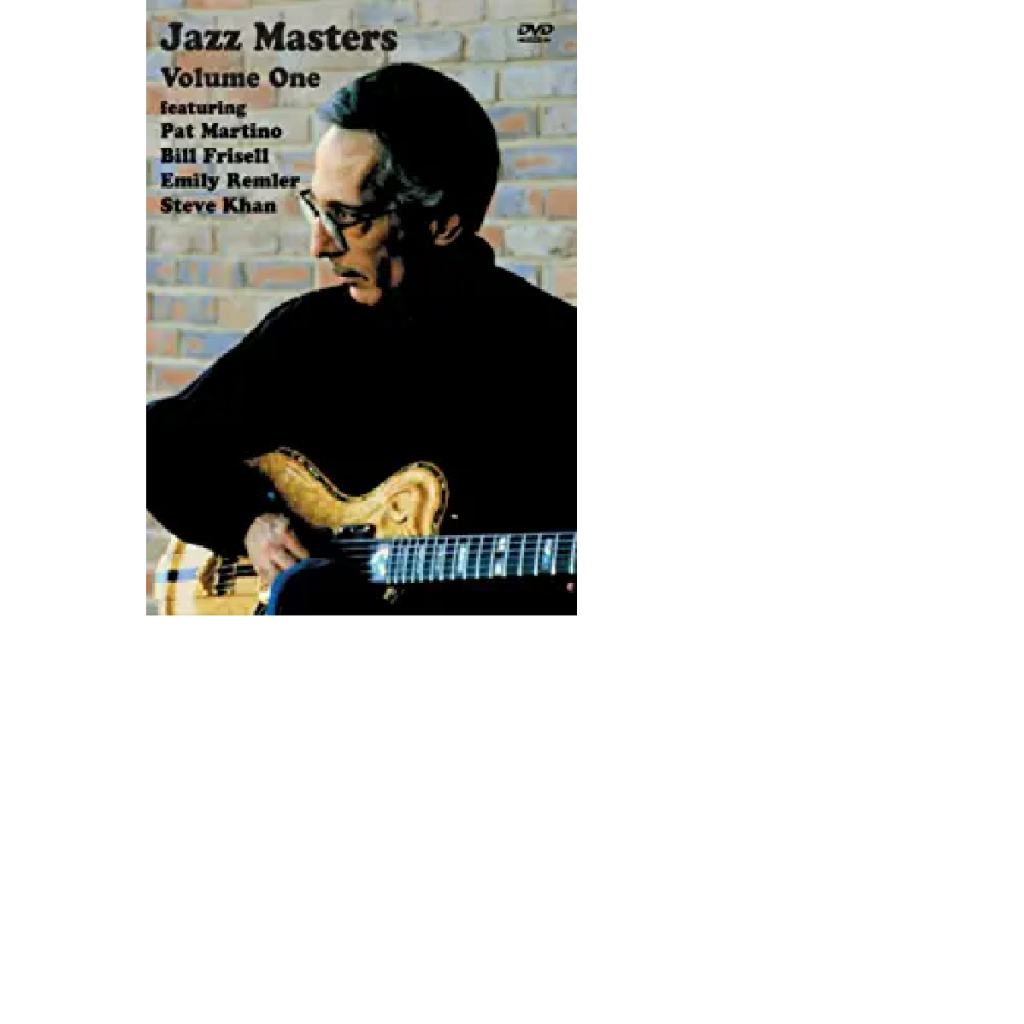 dvd Jazz Masters, Vol. 1 featuring Pat Martino, Bill Frisell, Emily Remler, Steve Kahn