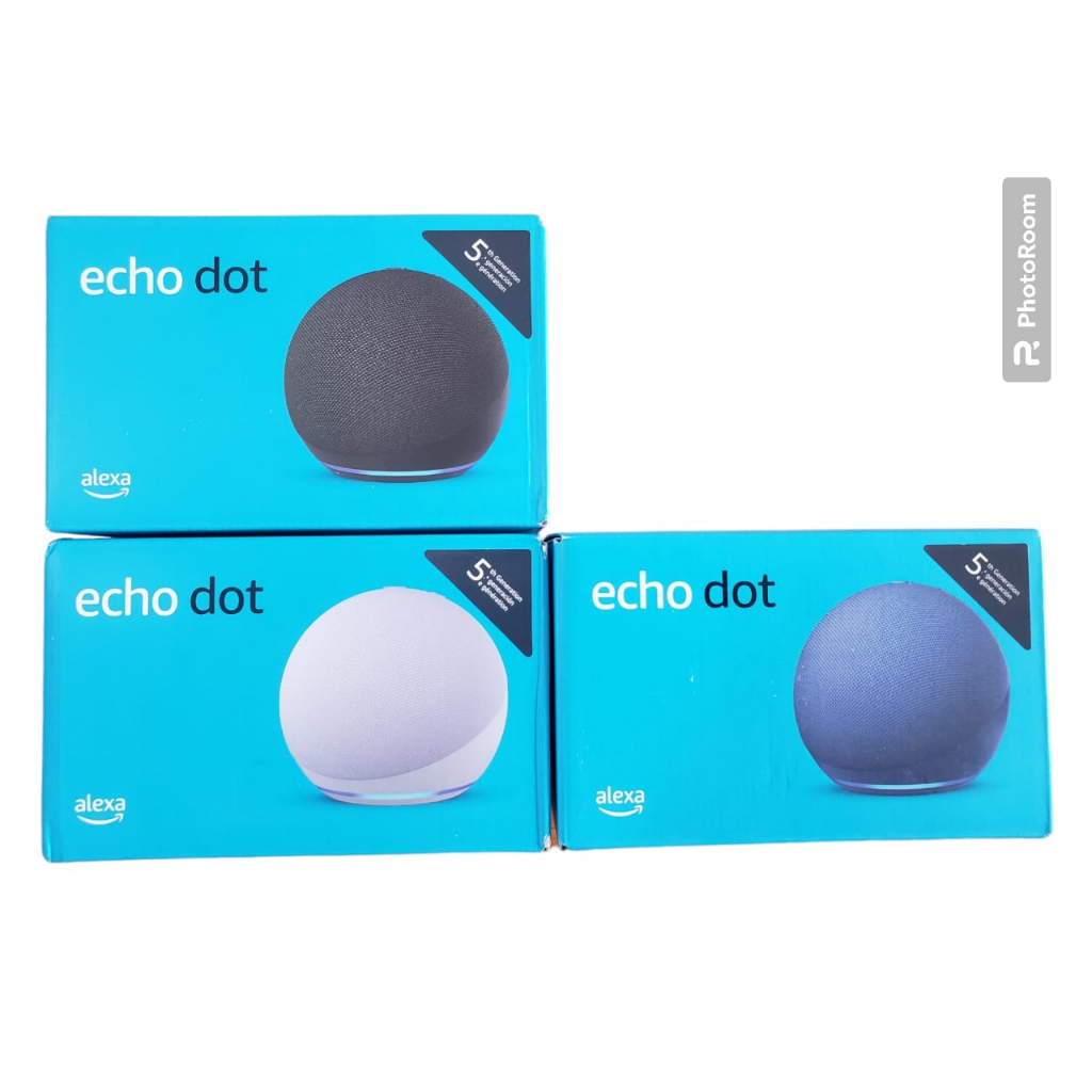 Smart Speaker Amazon Echo Dot 5 - Alexa (5ª Geração) Novo Lançamento-- Original