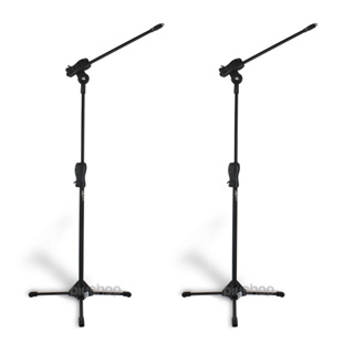 Kit 2 Pedestais Universal Para Microfone Girafa Ibox SMMAX em Oferta na Shopee