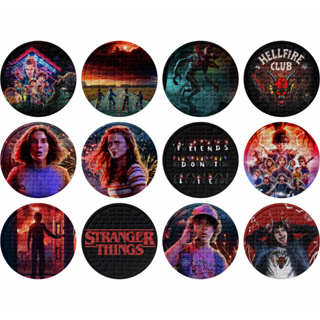 Porta Copos Stranger Things Decorativo Emborrachado Retém Líquido Alto Relevo Geek em Oferta na Shopee