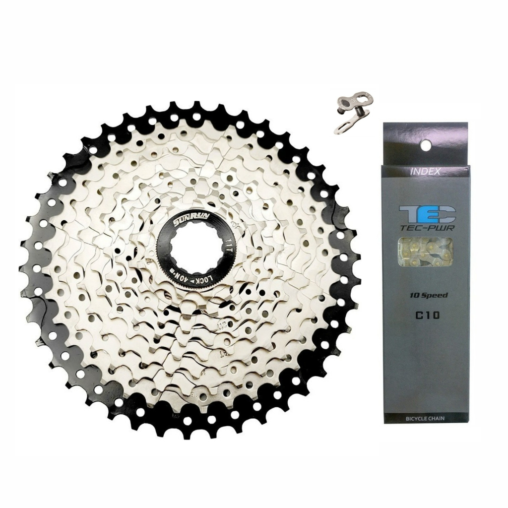 cassete 10v Corrente 10v cassete bike 10v k7 11-42 Original produto de qualidade excelente