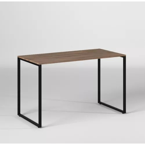 Mesa Industrial Prateleira Para Escritório Multiuso 120cm Marrom