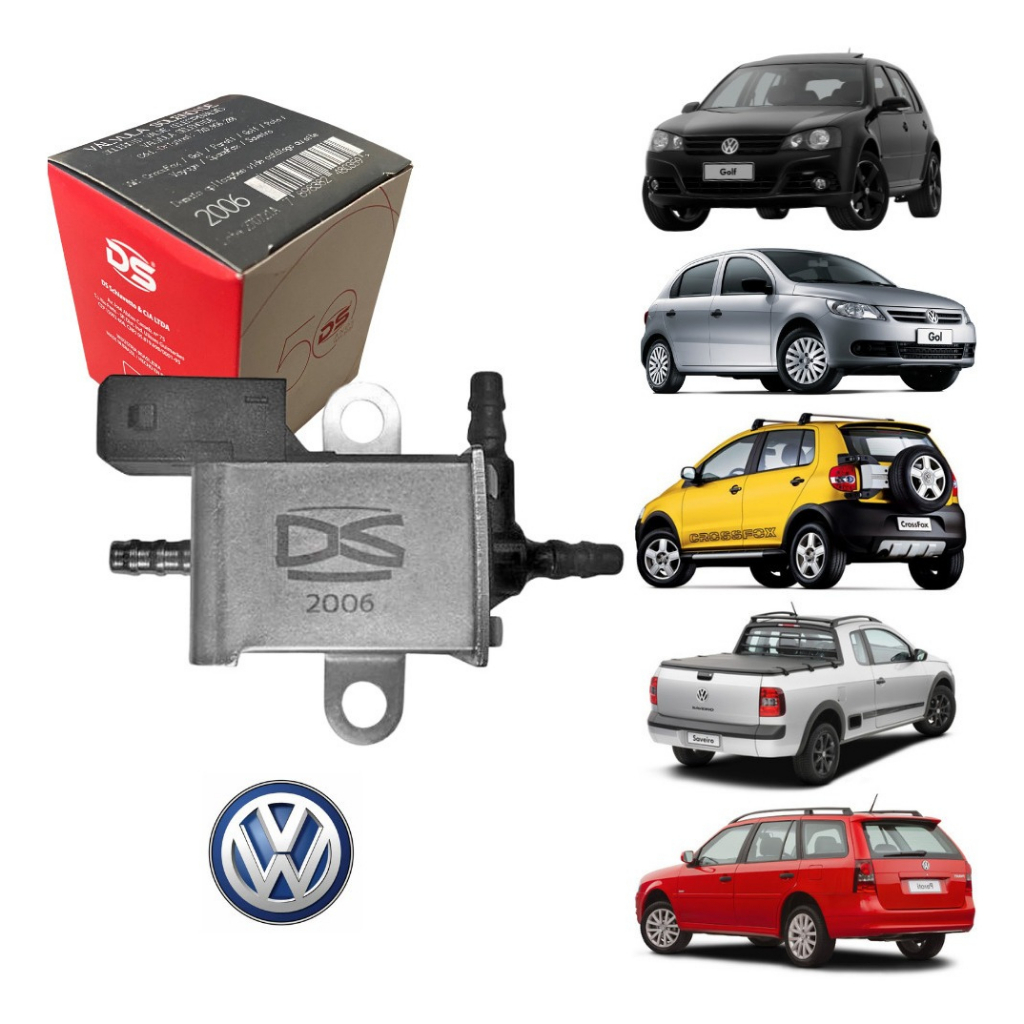 Válvula Solenoide 3 Vias Partida Frio Gol Voyage G5 Após 08