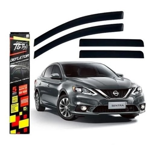Calha Chuva Defletor Nissan Sentra 14/20 4p Tg Poli