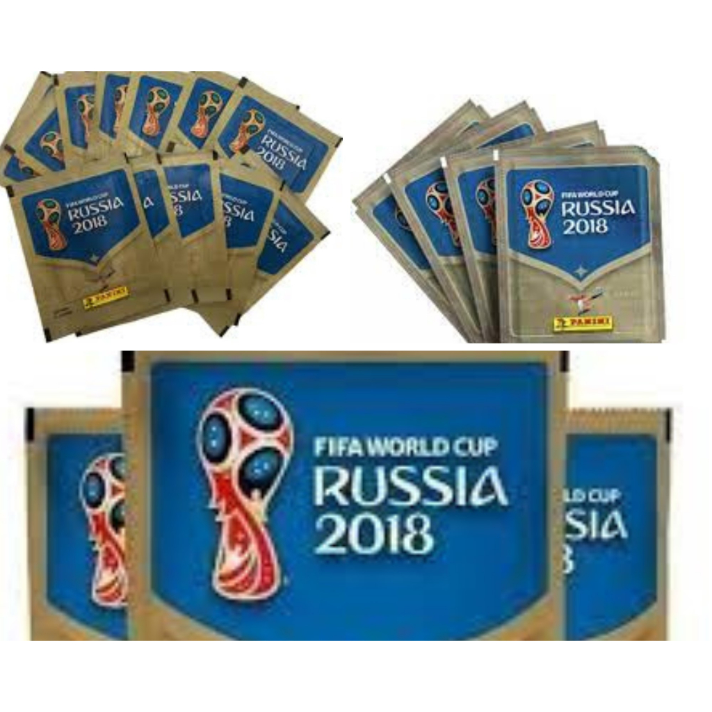 20 Envelopes 100 Figurinhas Da Copa Do Mundo Fifa Da Russia 2018