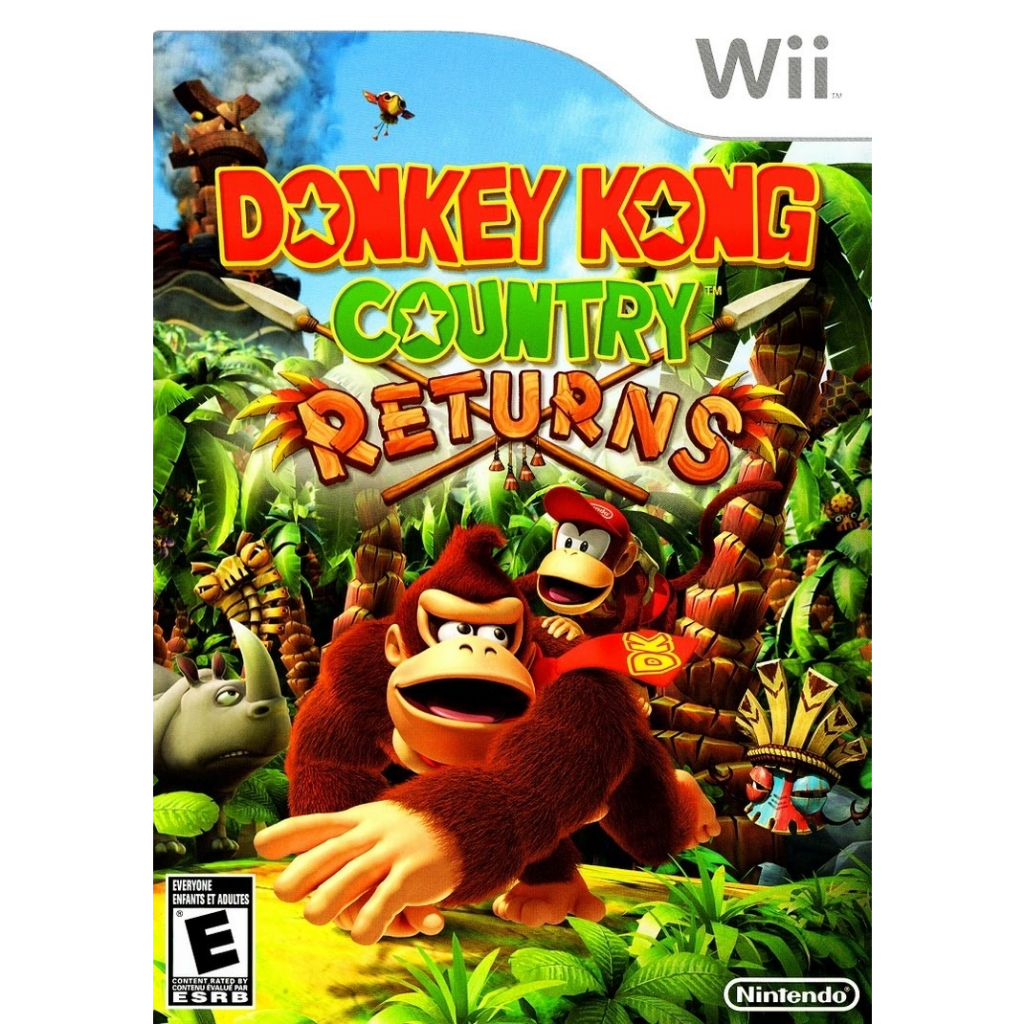 NINTENDO WII - DONKEY KONG COUNTRY RETURNS (PATCH)