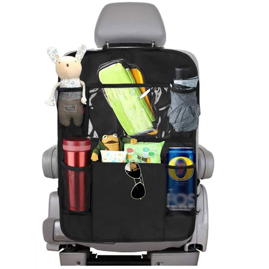 Organizador para Carro Lorben com Bolso para Tablet Brinquedos Porta Treco Objetos