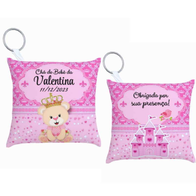 10 a 50 Lembrancinhas Almochaveiro Ursa ursinha Princesa,Chá de bebê, Chá de fraldas Nascimento Personalizado