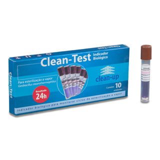 INDICADOR TESTE BIOLÓGICO CLEAN TEST C/10