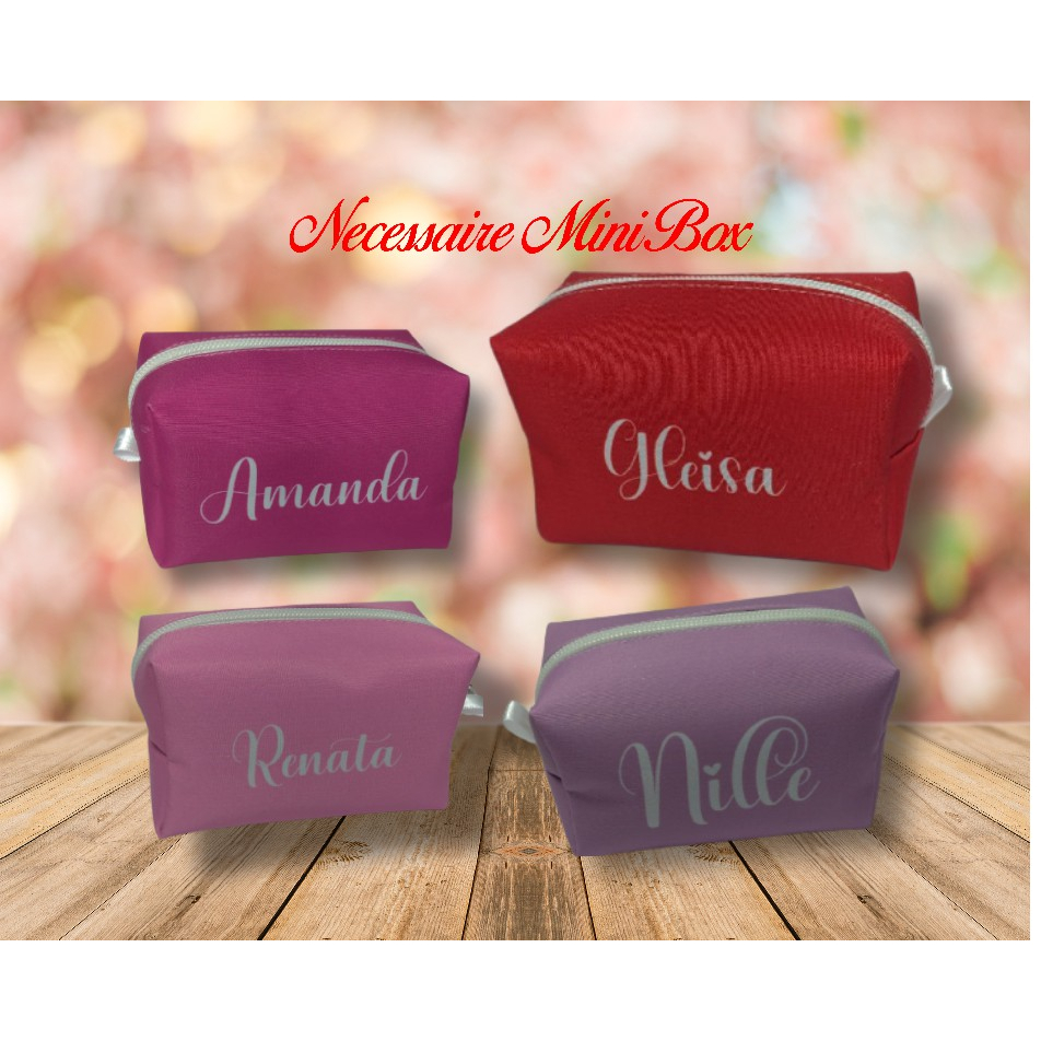 Kit de Necessaire Mini Box de luxo de Luxo Personalizada