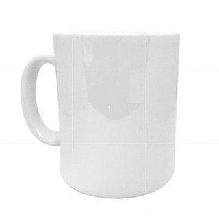4 Canecas Porcelana Branca Sublimação Nacional AA 325ML Resinare Promocional Resinada
