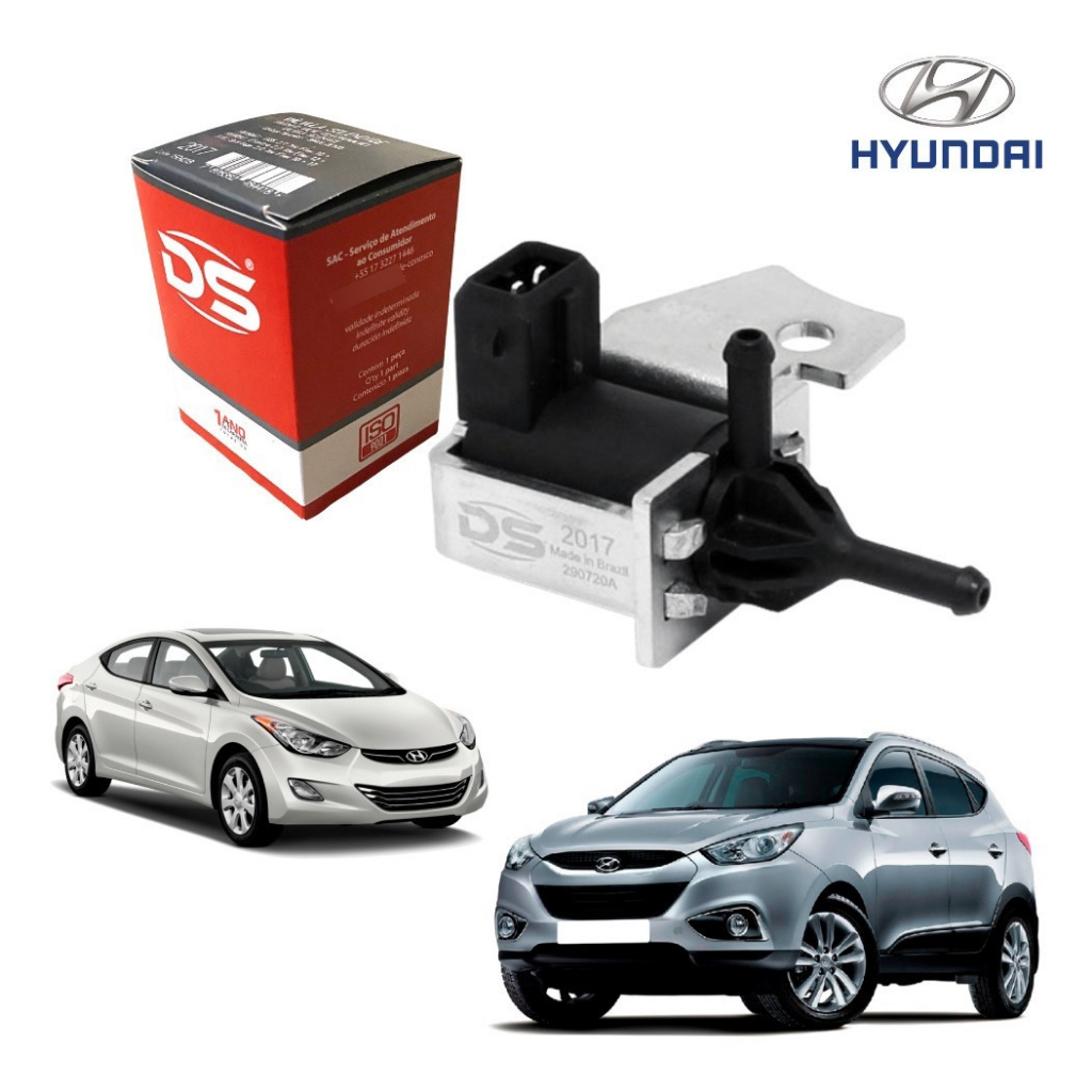 Valvula Solenoide Partida Frio Hyundai Ix35 2.0 Flex Ds2017