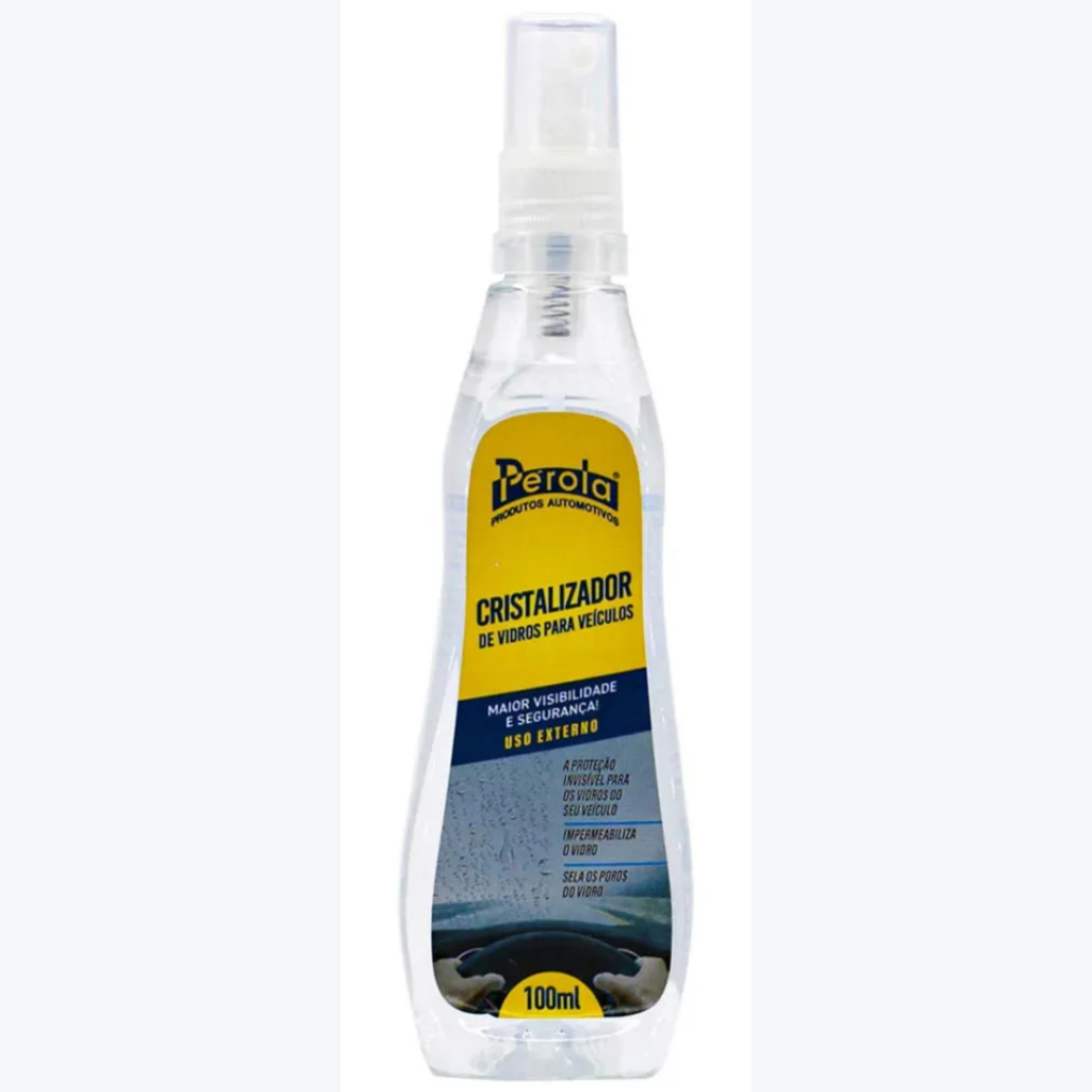 CRISTALIZADOR DE VIDROS PARA VEÍCULOS - PÉROLA 100ML