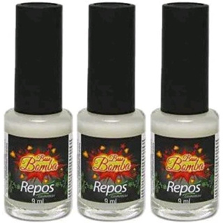 03 Base Bomba 9ml Fortalecedora e Crescimento de Unhas Repos Cosméticos em Oferta na Shopee