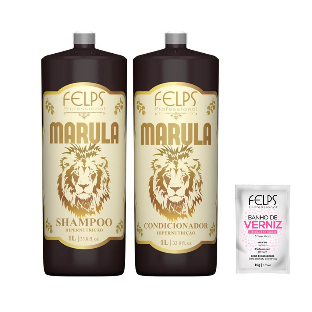 Felps Kit De Hipernutrição Marula Shampoo & Condicionador