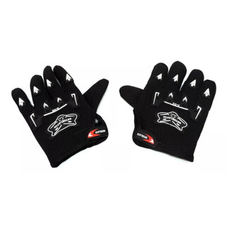 Luva Esportiva Moto Motociclista Trilha Motocross Bike Tamanho Único Preto