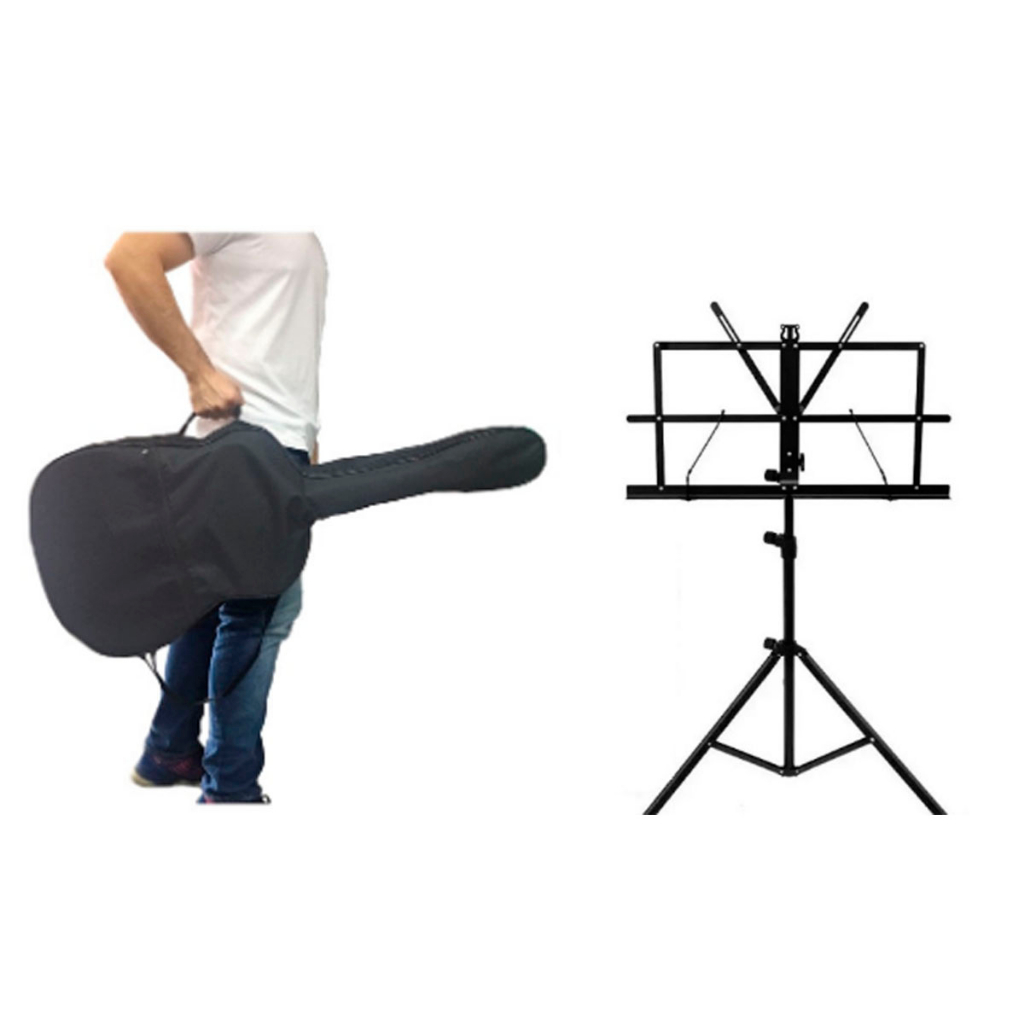 CAPA SIMPLES DE VIOLÃO + ESTANTE em Oferta na Shopee