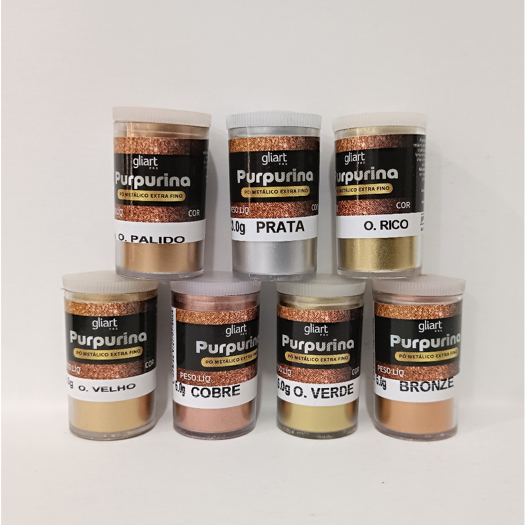 Purpurina Gliart em Oferta na Shopee
