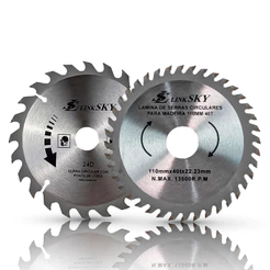Disco Para Serra Mármore Circular 4 1/2 POL. 110 X 22mm 24 Ou 40 Dentes