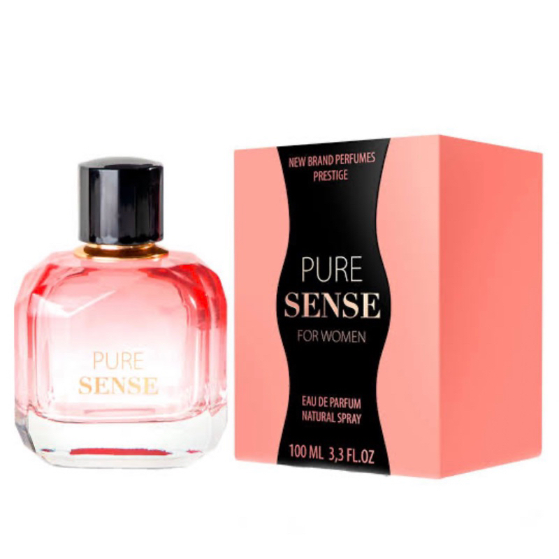 Perfume New Brand Pure Sense Edp 100ml Feminino